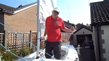 How NOT to take down the mainsail